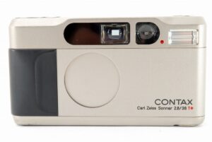 Contax T2 チタンシルバー カールツァイス Sonnar 38mm f2.8 コンパクトフィルムカメラ