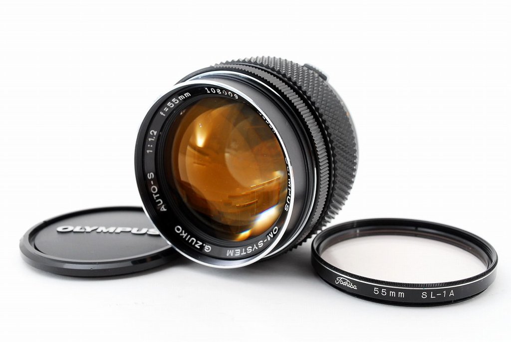 OLYMPUS OM SYSTEM G.ZUIKO AUTO-S 55mm f/1.2