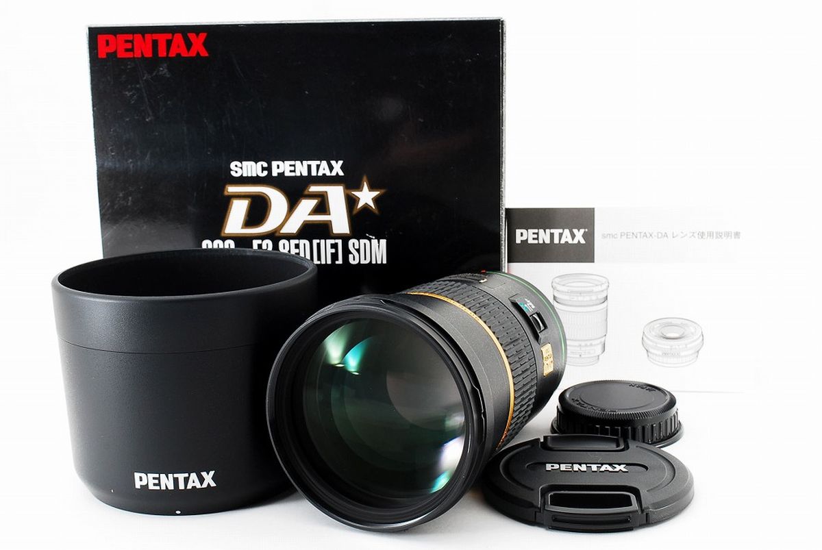 SMC PENTAX DA★ 200mm F2.8 ED IF SDM