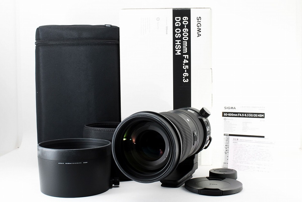 SIGMA 60-600mm F4.5-6.3 DG OS HSM Sports