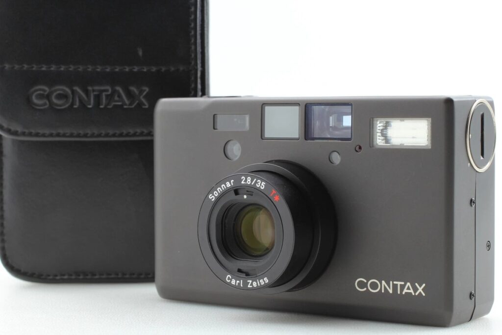 CONTAX T3 Carl Zeiss Sonnar 35mm F2.8 ブラック コンパクトフィルムカメラ