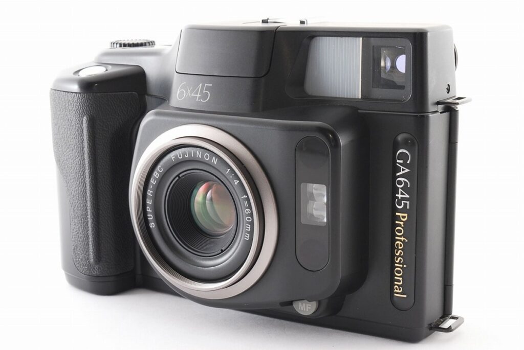 FUJIFILM GA645 Professional 60mm f/4 Medium Format Film Camera Front View