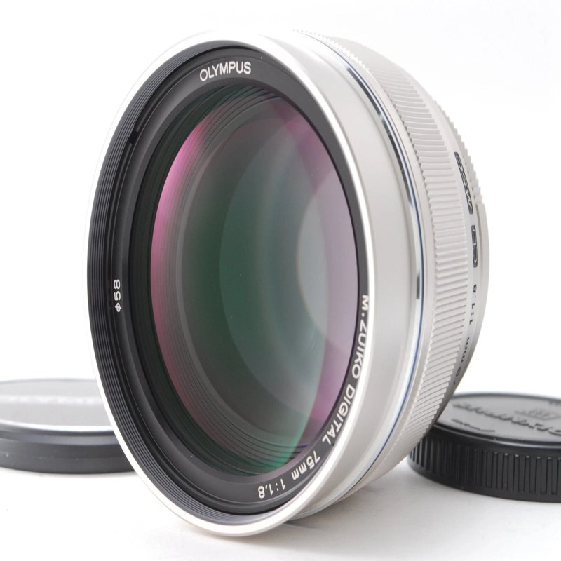 カメラ買取 大阪 バイカメ OLYMPUS M.ZUIKO DIGITAL 75mm F1.8 レンズ 高価買取中

