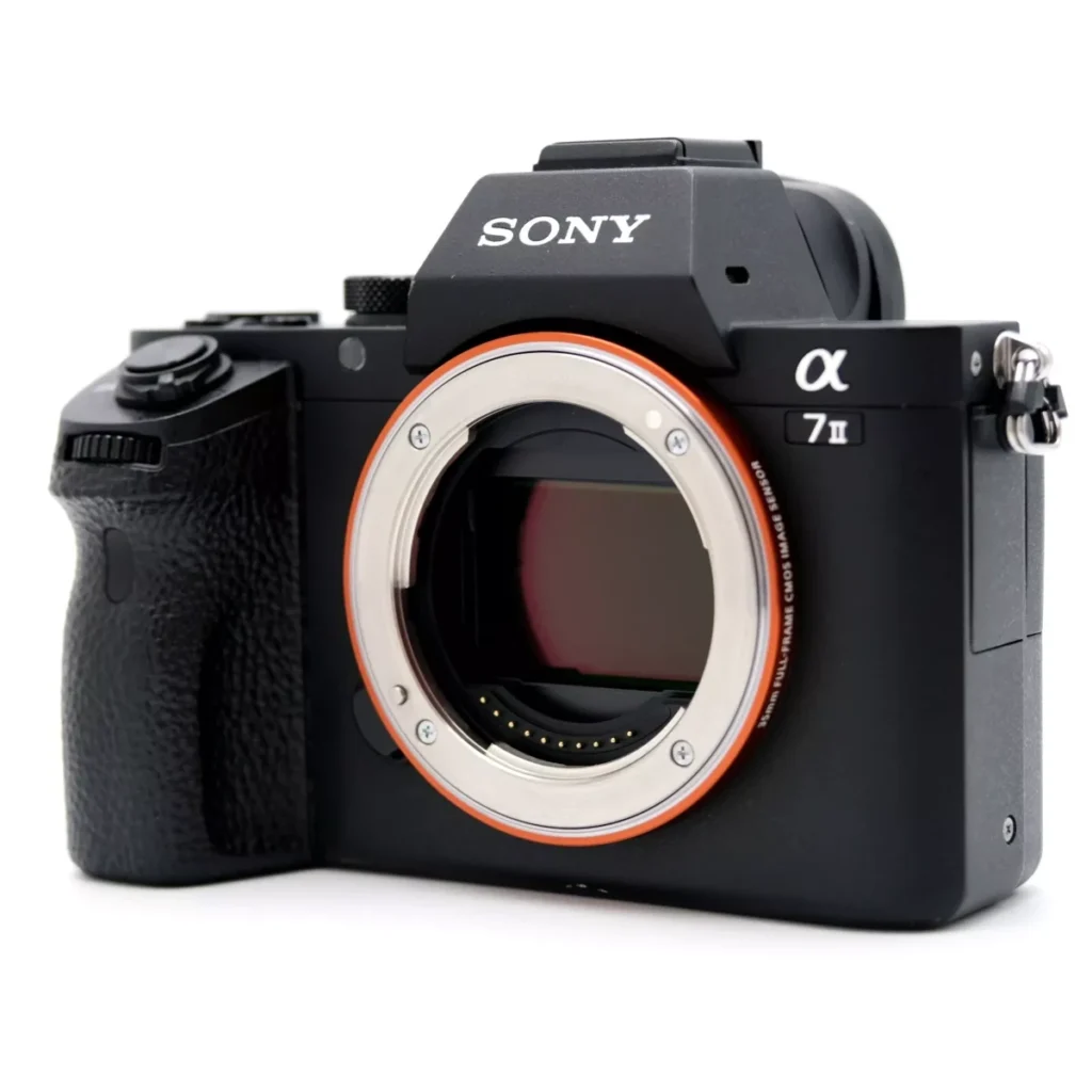 Sony α7 II（ILCE-7M2）ミラーレスカメラ フルサイズセンサー搭載モデル 外観写真