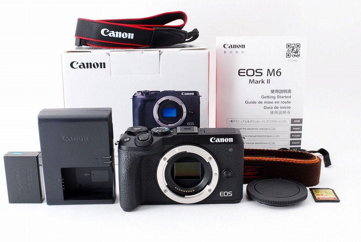 Canon EOS M6 Mark II ミラーレスカメラ