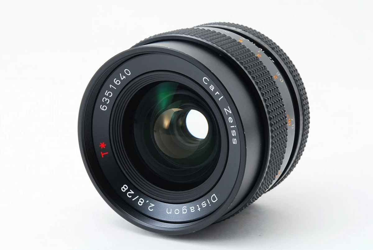 Contax Carl Zeiss Distagon T* 28mm F2.8 Gレンズ