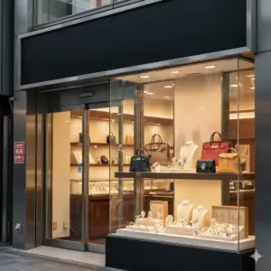 総合買取店の店舗イメージ ブランド品や時計が中心でカメラ専門ではない買取店の例