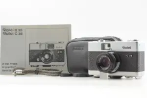 Rollei C35 Triotar 40mm F3.5と元箱・ケース付きセット｜Rollei B35／C35系の特徴と中古買取相場
