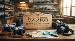 カメラ買取おすすめ店ランキングのイメージ画像|全国版の比較ガイド