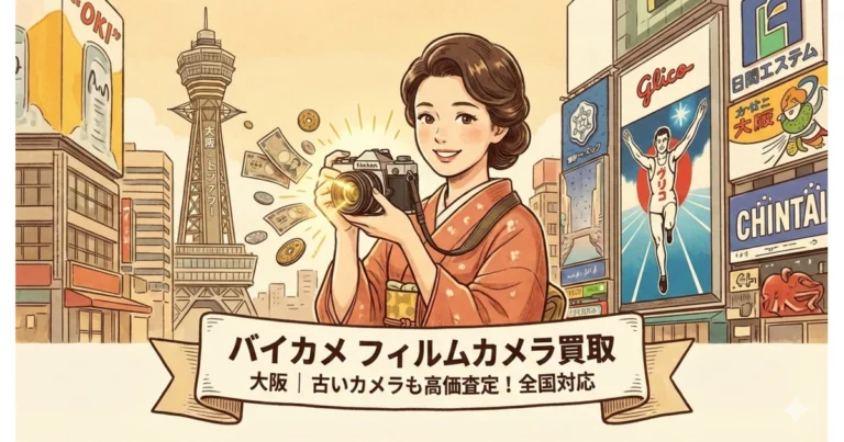 バイカメのフィルムカメラ買取｜大阪・古いカメラも高価査定・全国対応」