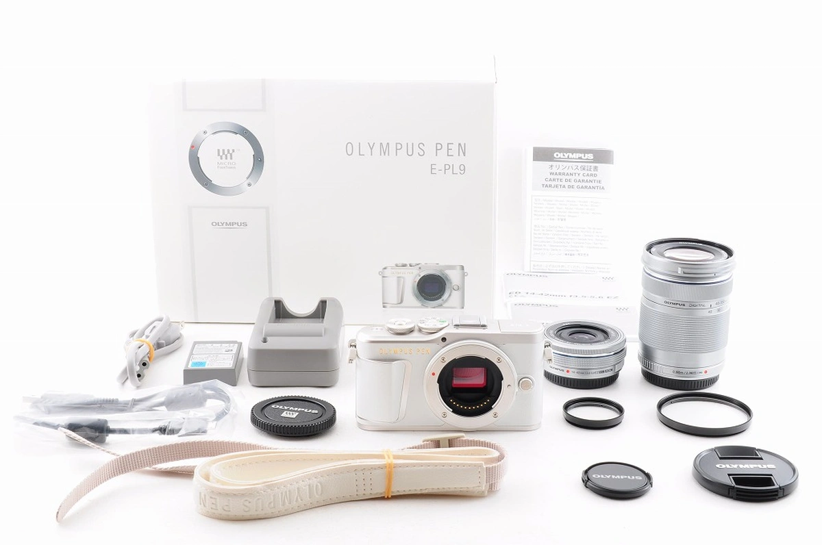 Olympus PEN E-PL9 14-42mm 40-150mm レンズセット