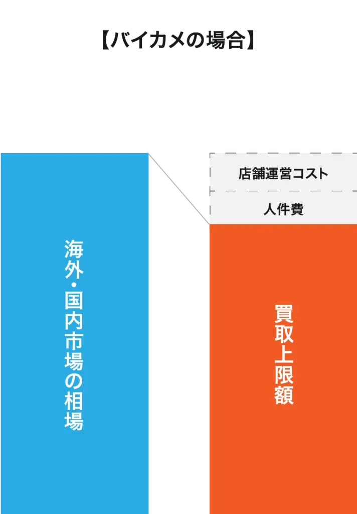 バイカメの場合