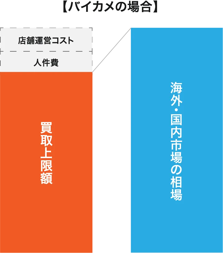 バイカメの場合