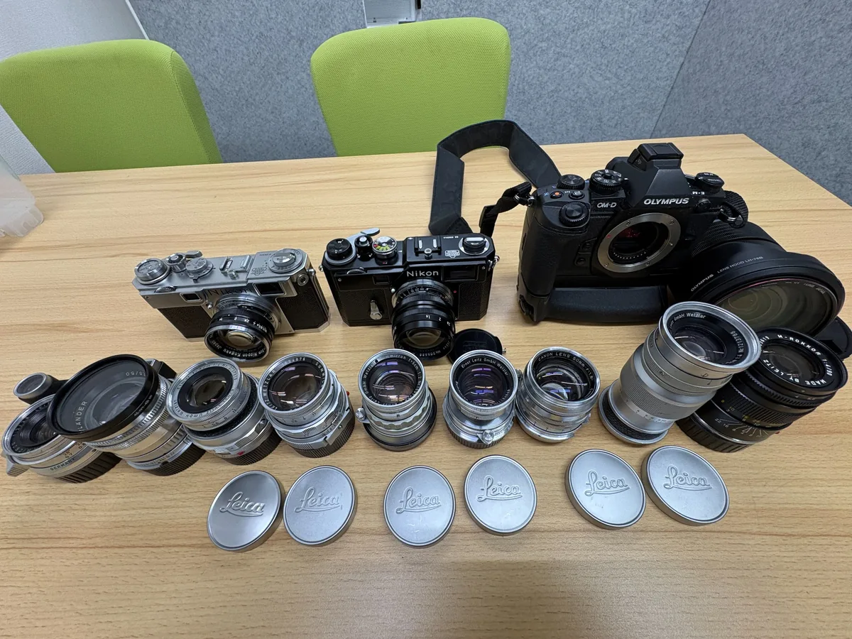 堺市でライカ・ニコン・オリンパスを出張買取｜ズミクロン35mm・50mm、ニコンS2・S3など